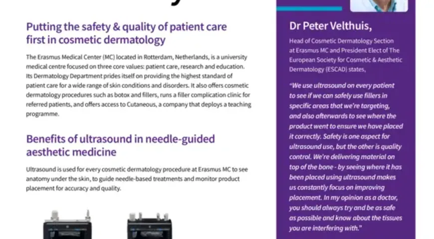 Putting the safety & quality of patient care first in cosmetic dermatology
